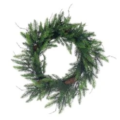 Vickerman Unlit Artificial Christmas Wreath (736319)