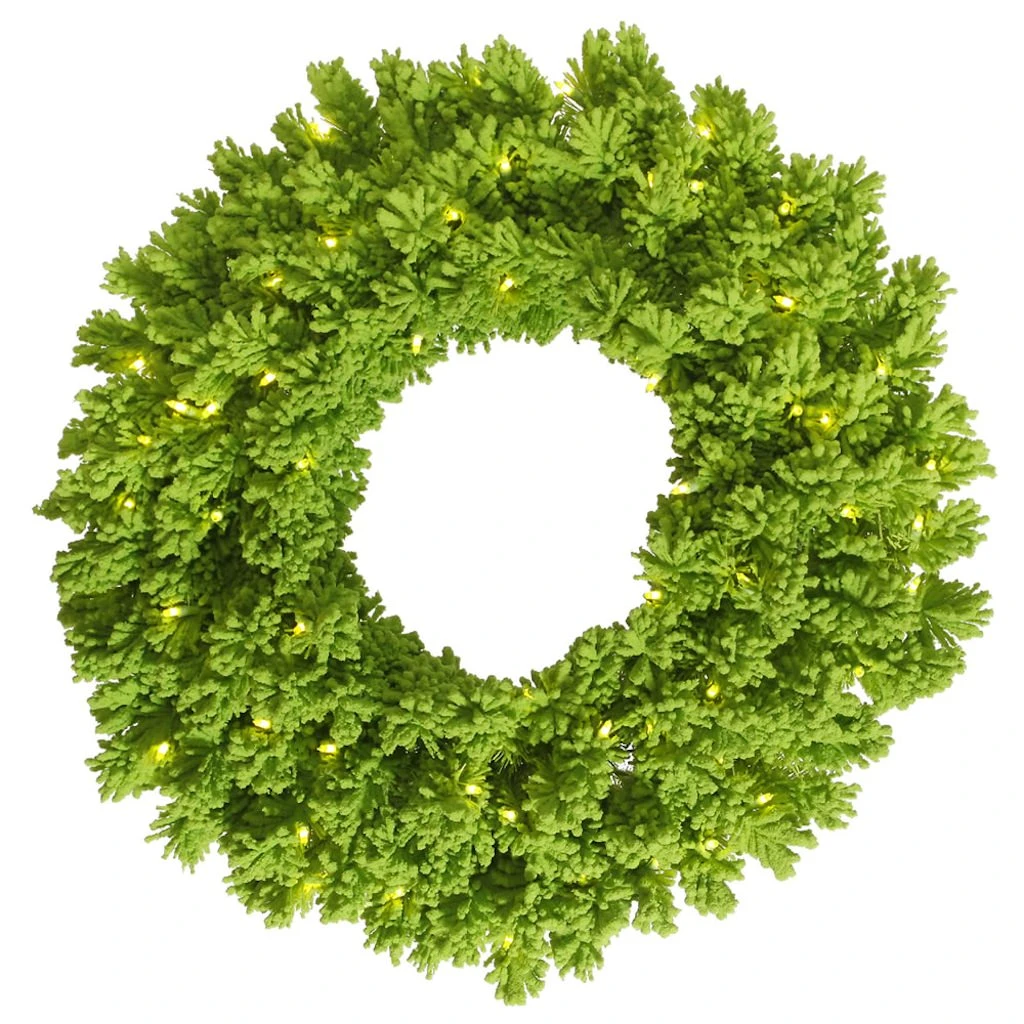 Vickerman Pre-Lit Artificial Christmas Wreath (28456)