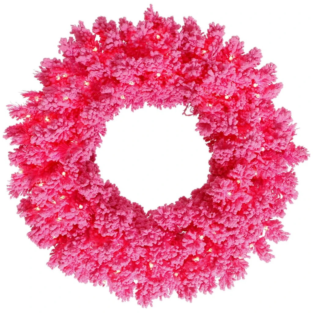 Vickerman Pre-Lit Artificial Christmas Wreath (28464)