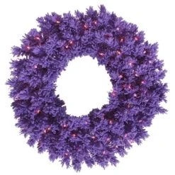 Vickerman Pre-Lit Artificial Christmas Wreath (28445)